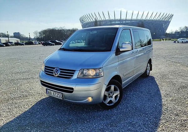 volkswagen multivan Volkswagen Multivan cena 49900 przebieg: 229191, rok produkcji 2006 z Więcbork